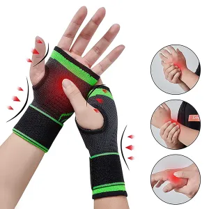 wrist brace, wrist support, compression wrist brace, carpal tunnel brace