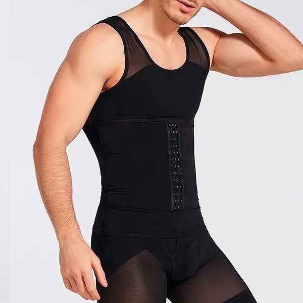 men body shaper, slimming vest, men shapewear, posture corrector