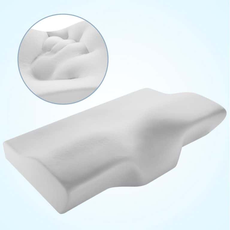 Contoured Orthopedic Memory Foam Pillow for Neck Pain