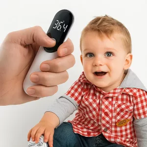 infrared thermometer, non contact thermometer, digital thermometer