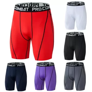 men's compression shorts, gym compression shorts, fitness compression shorts