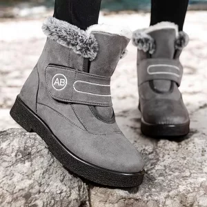 fur boots, plush shoes, winter boots, womens ankle boots, ankle boots