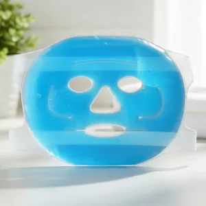 face cooling mask, hot therapy face mask, gel eye mask