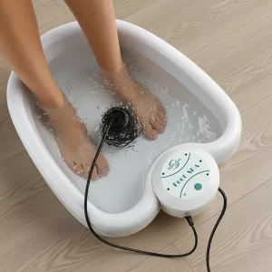 ionic foot bath, foot detox, ionic foot detox, foot detox machine, ionic foot spa, detox foot spa, mini foot bath, foot bath,