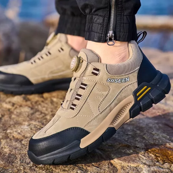 safety shoes, work shoes, puncture resistant shoes, steel toe work sneakers